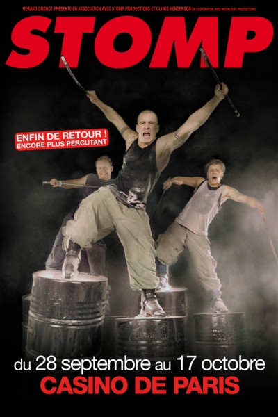Stomp au casino de paris 2018