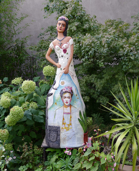 Frida au jardin